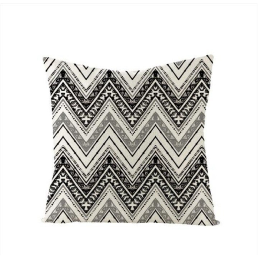 Abstract Bohemian Pattern Pillow Cover